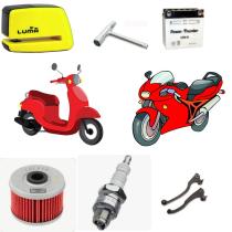 Recambio en general para ciclomotores, scooters, Motocicletas.