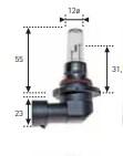 AMOLUX 105 - LAMPARA FARO CARRETERA HB3