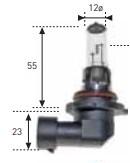 AMOLUX 106 - LAMPARA FARO CARRETERA HB4