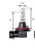 AMOLUX 52 - LAMPARA FARO ANTINIEBLA H11.