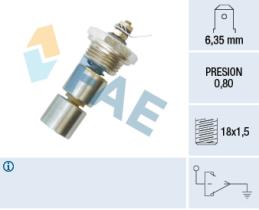 FAE 12270 - MANOCONTACTO ACEITE PEUGEOT 504 D, 505 D RENAULT R9D, R18D