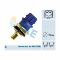 FAE 33780 - SENSOR TEMPERATURA REFRIGERANTE AUDI A3, SEAT,VOLKSWAGEN