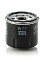 MANN W66 - Filtro de aceite DACIA Logan, Sandero, Renault cilo D4F