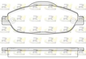 ROADHOUSE 2132300 - PASTILLAS DE FRENOS DELANTERAS PEUGEOT  3008/308/5008