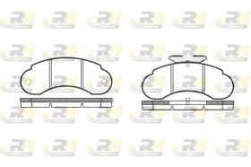 ROADHOUSE 214210 - PASTILLAS FRENOS MERCEDES MB FURGONETA