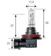 AMOLUX 51 - LAMPARA FARO PRINCIPAL H9 12V. 65W