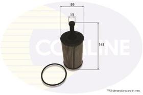 COMLINE EOF088 - FILTRO ACEITE CITROEN BERLINGO, PEUGEOT 106/206/306 HU612X