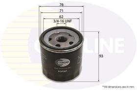 COMLINE EOF061 - FILTRO ACEITE  SEAT/ VOLKWAGEN/ SKODA W712/52
