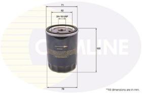 COMLINE EOF006 - FILTRO ACEITE FORD FIESTA, MONDEO, ESCORT W713/19