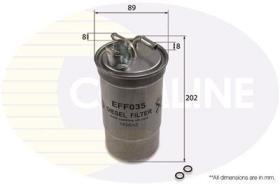 COMLINE EFF035 - FILTRO GASOIL VW/SEAT/AUDI
