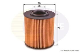 COMLINE EOF079 - FILTRO ACEITE VOLVO C70 S40 S60 HU819X