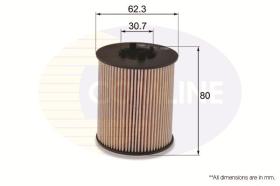 COMLINE EOF033 - FILTRO ACEITE OPEL ASTRA,  MERIVA, ZAFIRA HU611/1X
