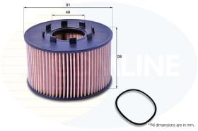COMLINE EOF082 - FILTRO ACEITE FORD/ JAGUAR HU920X
