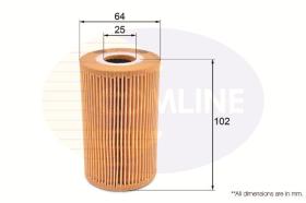 COMLINE EOF097 - FILTRO ACEITE BMW HU715/4X