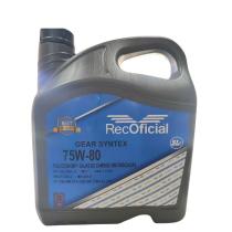 RECOFICIAL 75W80-5L. - VALVULINA 75W80 5L. SYNTEX  API GL4/GL5 SAE J 2360