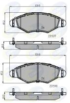 COMLINE CBP01131 - PASTILLAS DE freno CITROEN XSARA GASOLINA, PEUGEOT 206