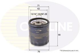 COMLINE EOF003 - FILTRO DE ACEITE LAND ROVER/ LOTUS/ MG W713/28