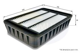 COMLINE EAF730 - FILTRO DE AIRE CITROEN C4 MITSUBISHI ASX, OUTLANDER 2.0/2.4D