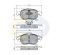 COMLINE CBP01137 - PASTILLAS OPEL ASTRA H VECTRA C SAAB 9-3 HASTA 2014