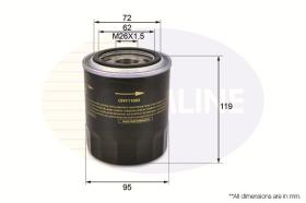 COMLINE CHY11003 - FILTRO ACEITE KIA CARNIVAL, HYUNDAI GALLOPER W930/26