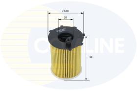 COMLINE EOF347 - FILTRO ACEITE CITROEN/PEUGEOT HU7033Z