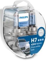 PHILIPS 12972WVUSM - H7 JUEGO KIT LAMPARAS H7 WHITE VISIN ULTRA