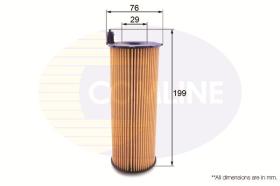 COMLINE EOF182 - FILTRO ACEITE AUDI/ VOLKSWAGEN HU831X