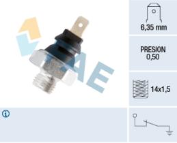 FAE 11250 - MANOCONTACTO PRESION ACEITE OPEL KADETT A, ALFA 33, GORDINI