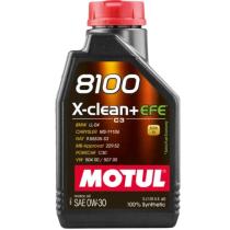 MOTUL 111657 - Aceite Motul 8100 X-CLEAN+ EFE 0W30 1 L.
