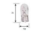 RECOFICIAL 4212520 - LAMPARA SIN CASQUILLO GRANDE 12V 5W