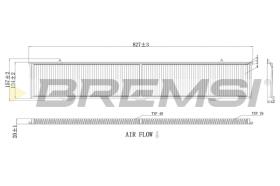 BREMSI FC0085 - POLEN BMW LARGO CU8430