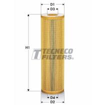 BREMSI FL0706 - Filtro aceite Mercedes Clase c, Clase e, SLK - HU514X