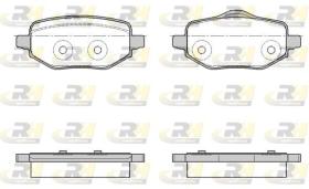 ROADHOUSE 2195200 - PASTILLAS TRASERAS OPEL CORSA F, PEUGEOT 208, 2008